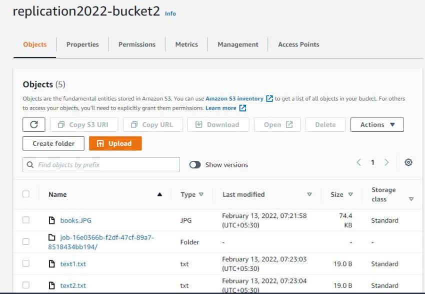 Replicate Existing Objects Using AWS S3 Batch Replication